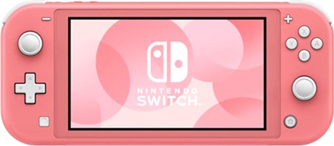 Switch Lite Console, 32GB Isabelle Aloha Coral Pink, (No DLC